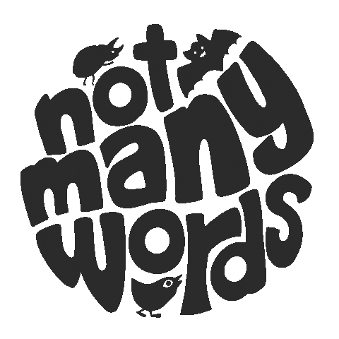 notmanywords animated logo